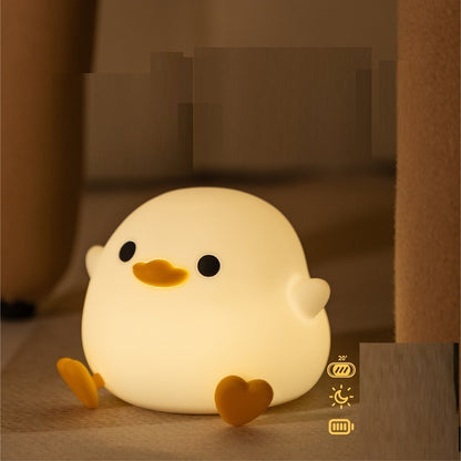 Touch Sensor Duck Night Light – Perfect Bedside Companion!